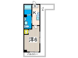 シエル弘明寺の物件間取画像